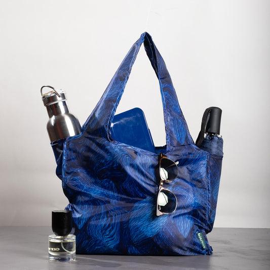 Blue Petite Tote
